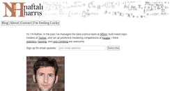 Desktop Screenshot of naftaliharris.com