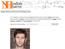 Tablet Screenshot of naftaliharris.com